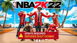 I Went BACK for the LAST DAY of NBA 2K22.. (servers are gone)