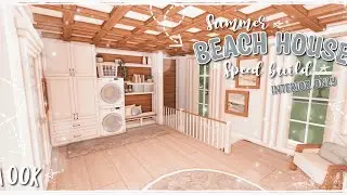 Summer Beach house (Interior only) || Speed Build || Pink Pengwin