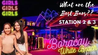 White Beach, Boracay - Walking bar tour from station 3 to 2 - Epic, Om, Red Coconut, Summer Place..