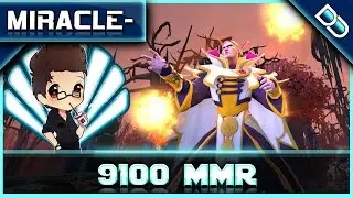 Miracle- VOD ✪ 9111 MMR Invoker God ✪ DOTA2