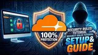 Cloudflare Security Rules Tutorial: Setup & 100% Website Protection Guide 