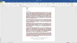 How to create a letterhead template in Word?