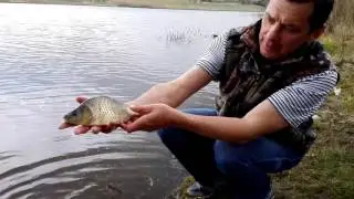 Зарыбление плотины п. Сернур