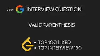 Valid Parenthesis | Python | Dry Run | Leetcode 20