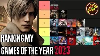 Ranking GAMEs OF THE YEAR 2023 (TierMaker Tier List)