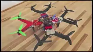 3D Printed Octocopter Demo