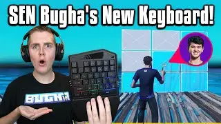 So I Bought Bugha's NEW $10 Fortnite Keyboard… (ONE-HANDED?)