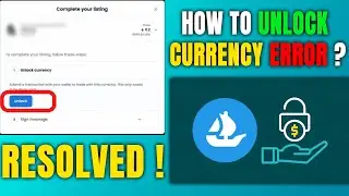 How to solve UNLOCK currency error