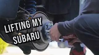 2014 Subaru Crosstrek Lift Build - Bilstein B6, Rallitek Springs, LP Adventure Kit