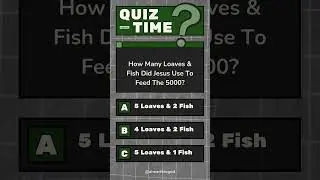 How Many Loaves & Fish Did Jesus Use To Feed The 5000? 📖 #shorts #god #religion