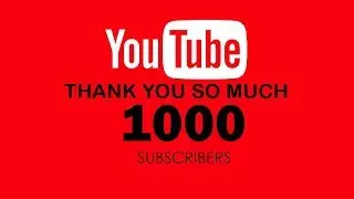 Thanks | 1000 Subscribers 🇱🇰