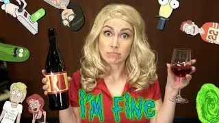 Rick & Morty Song | I’M FINE | Beth In Real Life (Whitney Avalon & Brendan Milburn)