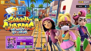 Subway surfers woman's day run