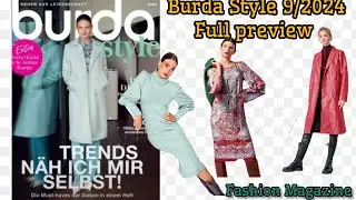 Burda Style September 2024 full preview 💖