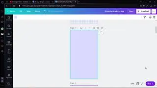 How to design your Application such as Home Screen using Canva!