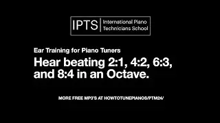 Piano Tuning MP3's: Hear Octave 2:1, 4:2, 6:3, and 8:4