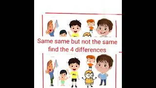 #shortsvideo #youtubeshorts find the 4 differences