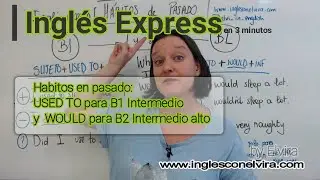 Cómo hablar de hábitos en pasado: USED TO en B1 y WOULD para B2