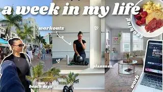 a week in my life ⭐️ cooking at home, moving my body, productive days and so much more!!!