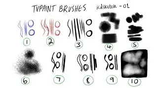 FREE TVPAINT BRUSHES/How to load brushes into TVPaint