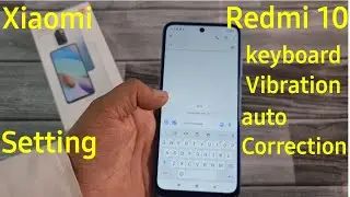 Xiaomi Redmi 10 keyboard Setting / Xiaomi Mobile keyboard Setting