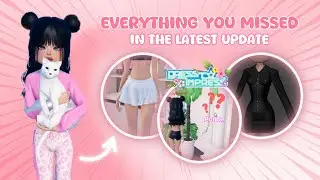Things you might have MISSED in the latest Dress to Impress UPDATE!! HIDDEN ITEMS, TOGGLES AND MORE