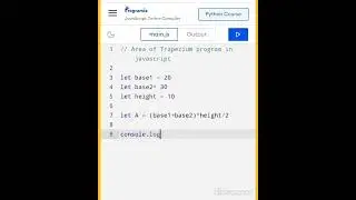 Simple program| #shortsvideo #programmer #youtubeshorts #javascript #programmer #simplecoding #web