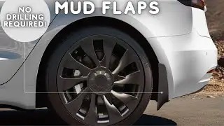 A MUST Have For Any Model 3 / Y owner! No Drill Mud Flaps!