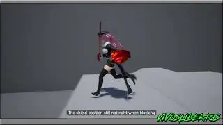 Testing anime character on Unreal 4 UE4