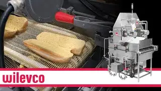 Garlic Butter On Baguettes - Butter Coating Machine Wilevco SDA