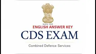 CDS 2023 English Exam Analysis | CDS Exam English Paper Analysis 2023 | CDS 2 2023 Answer Key