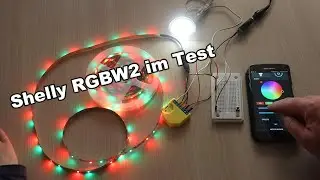 Shelly RGBW2 im Test - APP / Web / MQTT / LED Streifen und mehr...