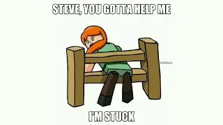 grotesque Steve, you gotta help me, I'm stuck shitpost status full stop punctuation