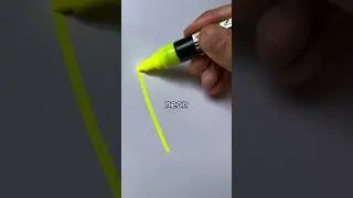 Drawing, But I Can ONLY Use Neon Colors… (