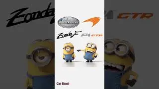 Pagani Zonda vs McLaren P1 GTR  funny 