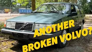 First look at my new cheap Volvo 940 Turbo