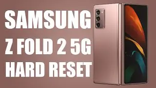 SAMSUNG Z FOLD 2 5G HARD RESET | Z FOLD 2 5G FACTORY RESET