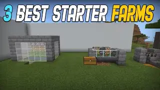 Minecraft :- Top 3 Starter Farms for Beginners