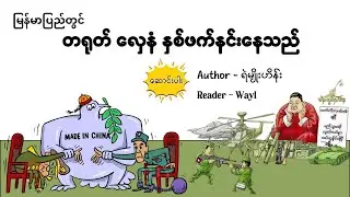 တရုတ် လှေနံ နှစ်ဖက်နင်းနေသည် #article #satires #satirecomedy
