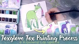 Fox Color Palette Experimentation // General Life Update
