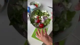 Делаем салатики за 30 сек и за 5 мин и сравниваем какой лучше 😄