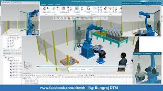 How to create work cell Arc Wellding with Tecnomatix Process Simulate