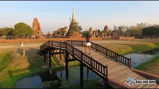 Historical Ayutthaya, Thailand. Accommodation, Food and Temples