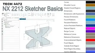 NX Sketcher Basics 2212 Version
