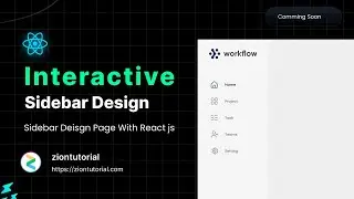 Sidebar Menu in React JS | React JS Dashboard Sidebar Navigation