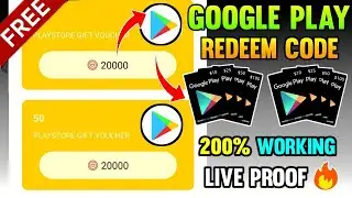 FREE Redeem Code लो ₹300 Free Redeem Code App | Google Play Redeem Code App | Free Fire Redeem Code