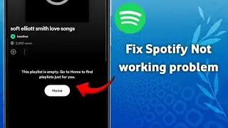 Spotify mod apk Not Working.Spotify Free Premium.Spotify Playlist Empty issue Solve(full Guide 2025)