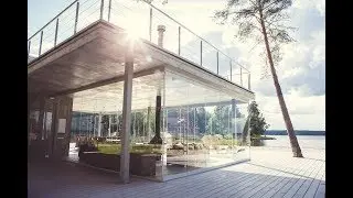 Абсолютно безрамное остекление - беседка в г. Углич