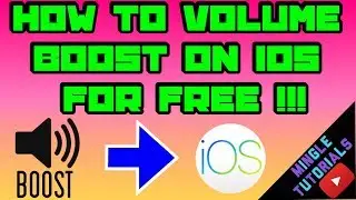 How To Volume Boost On Your iOS For Free !!!