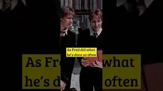 (Fred vs. George) Who's Name Was Said More in the HARRY POTTER SERIES?? #harrypotter